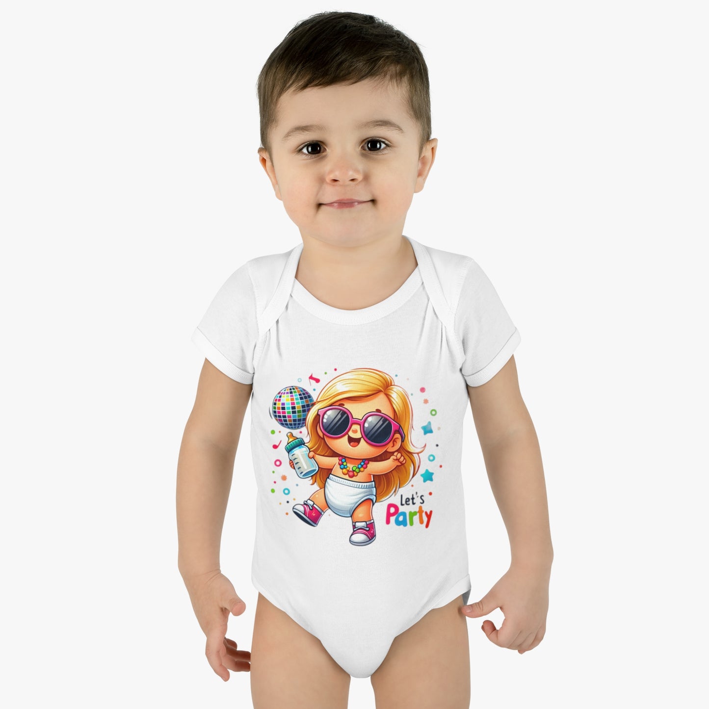 Infant Baby Rib Bodysuit