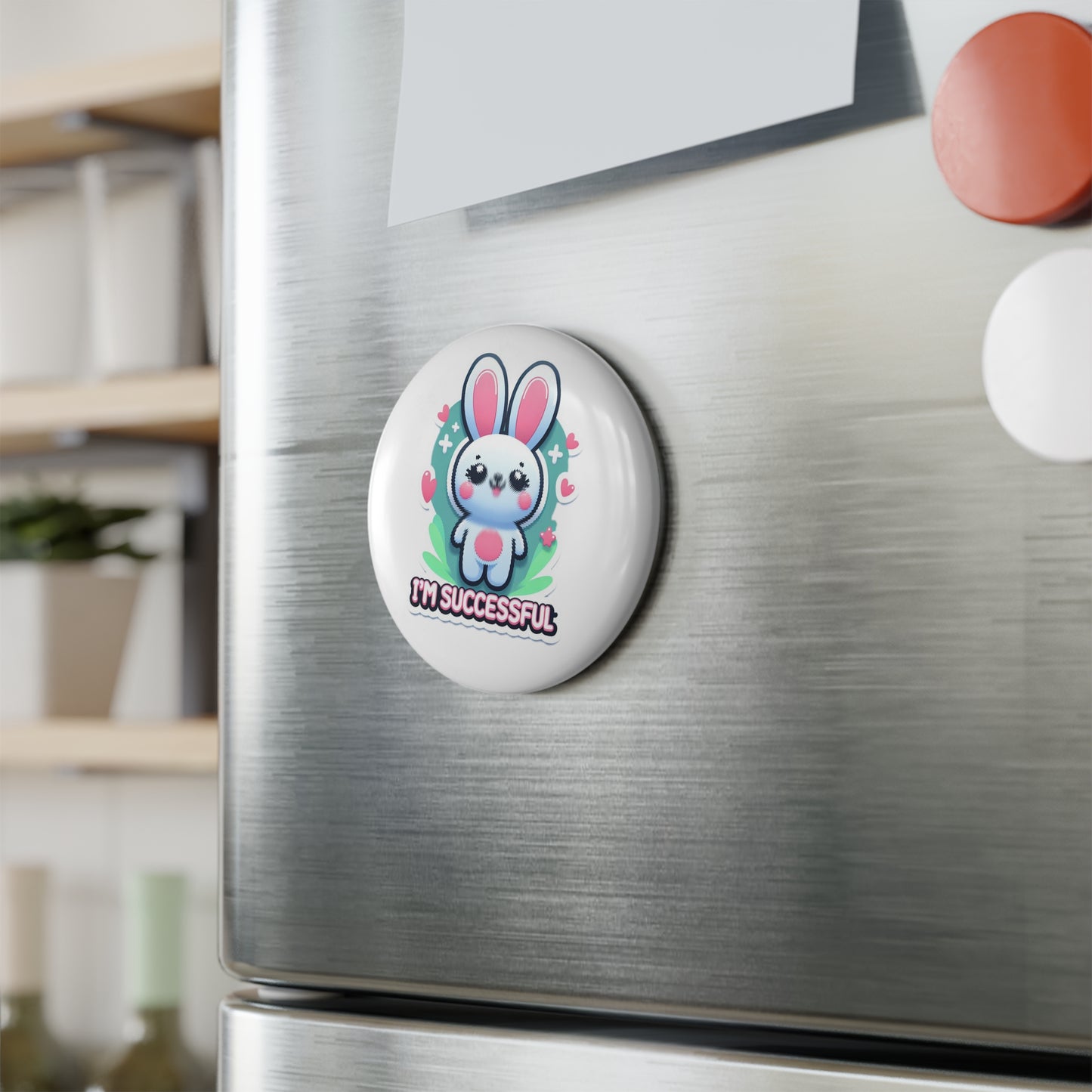 Spark Joy Magnets: Positive Affirmations for Kids Button Magnet, gift for kids Round (1 & 10 pcs)