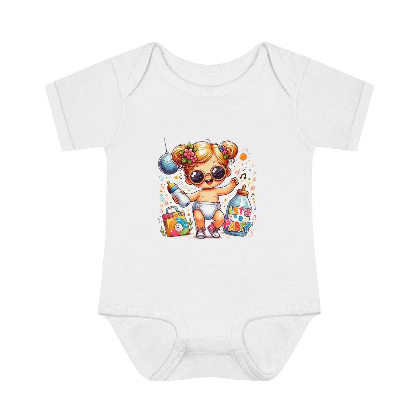 Infant Baby Rib Bodysuit