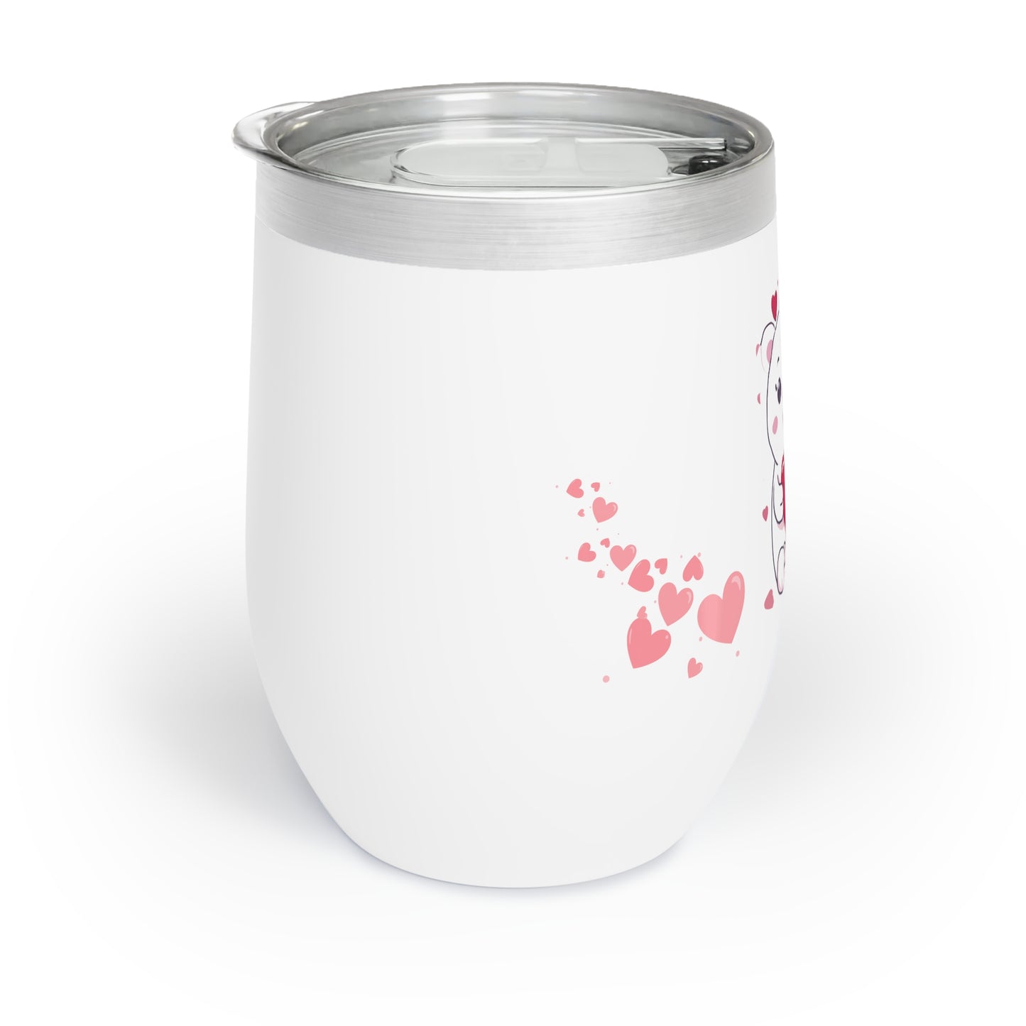 Chill Wine Tumbler positive affirmation personalized gift for her Valentine's Day gift Birthday gift